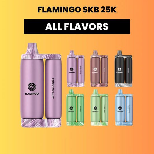 Flamingo SKB25000 Rotating Stress-Relief Disposable Vape – 5% Nic