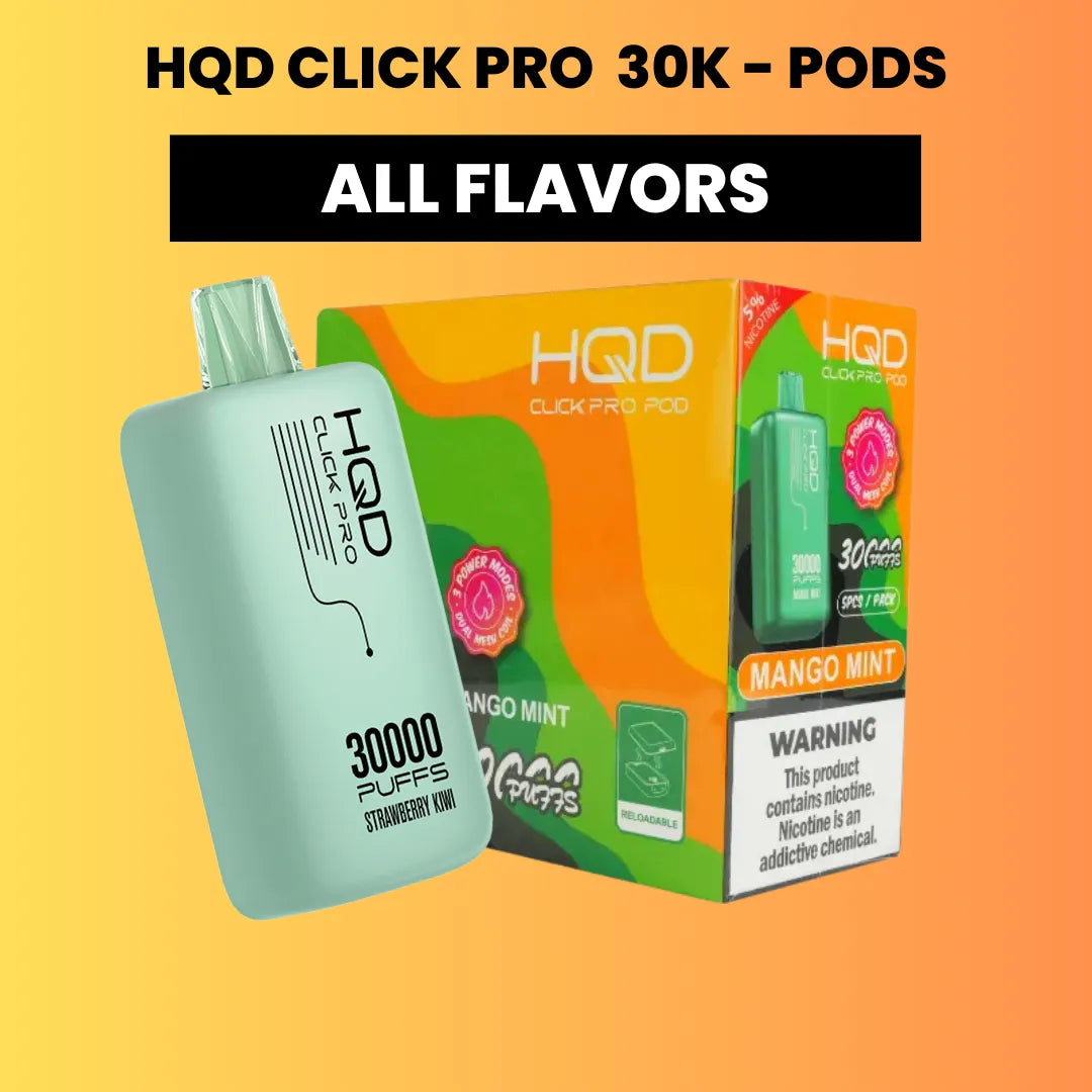 HQD Click Pro 30k PODS Disposable