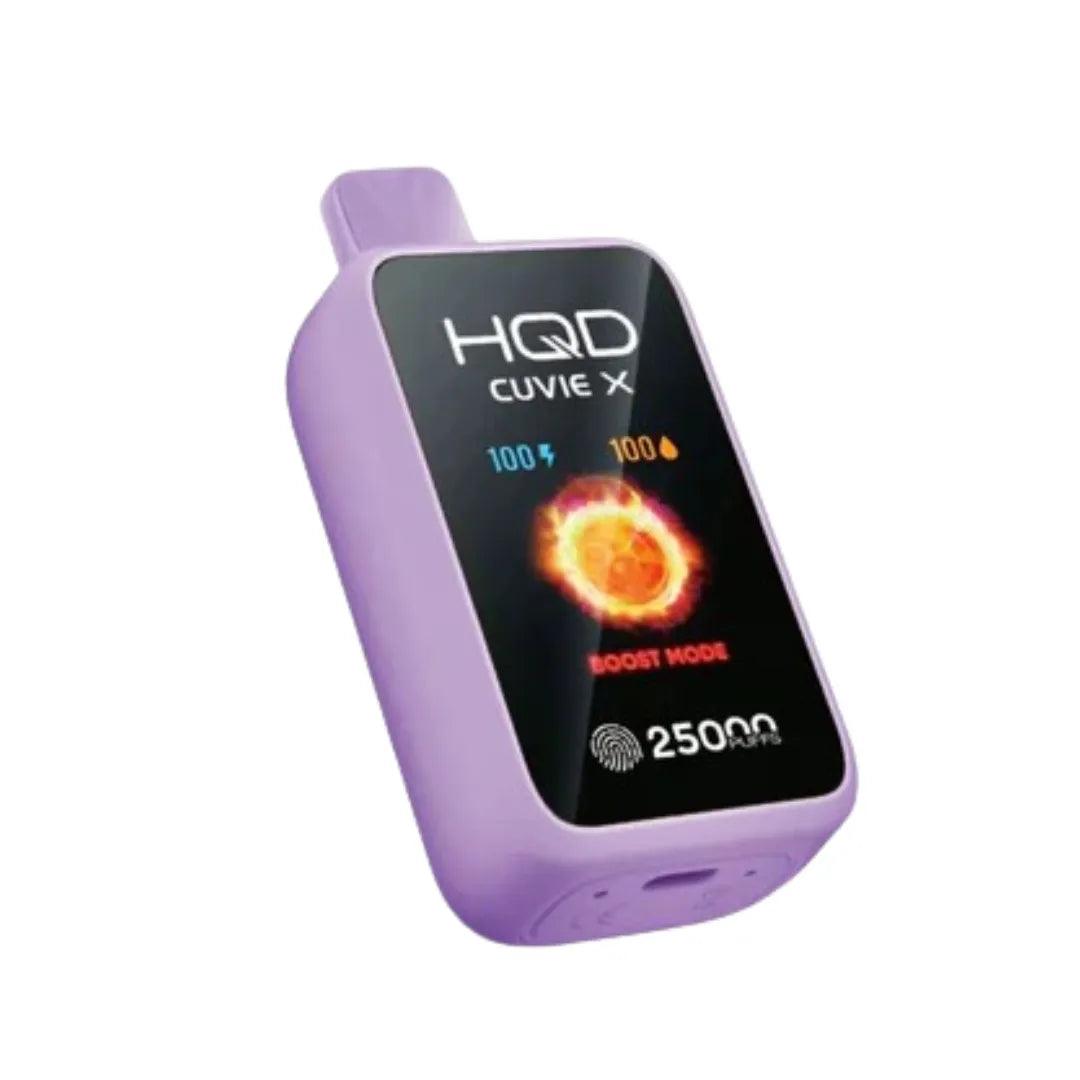 HQD Cuvie X Grape 25,000 Puffs