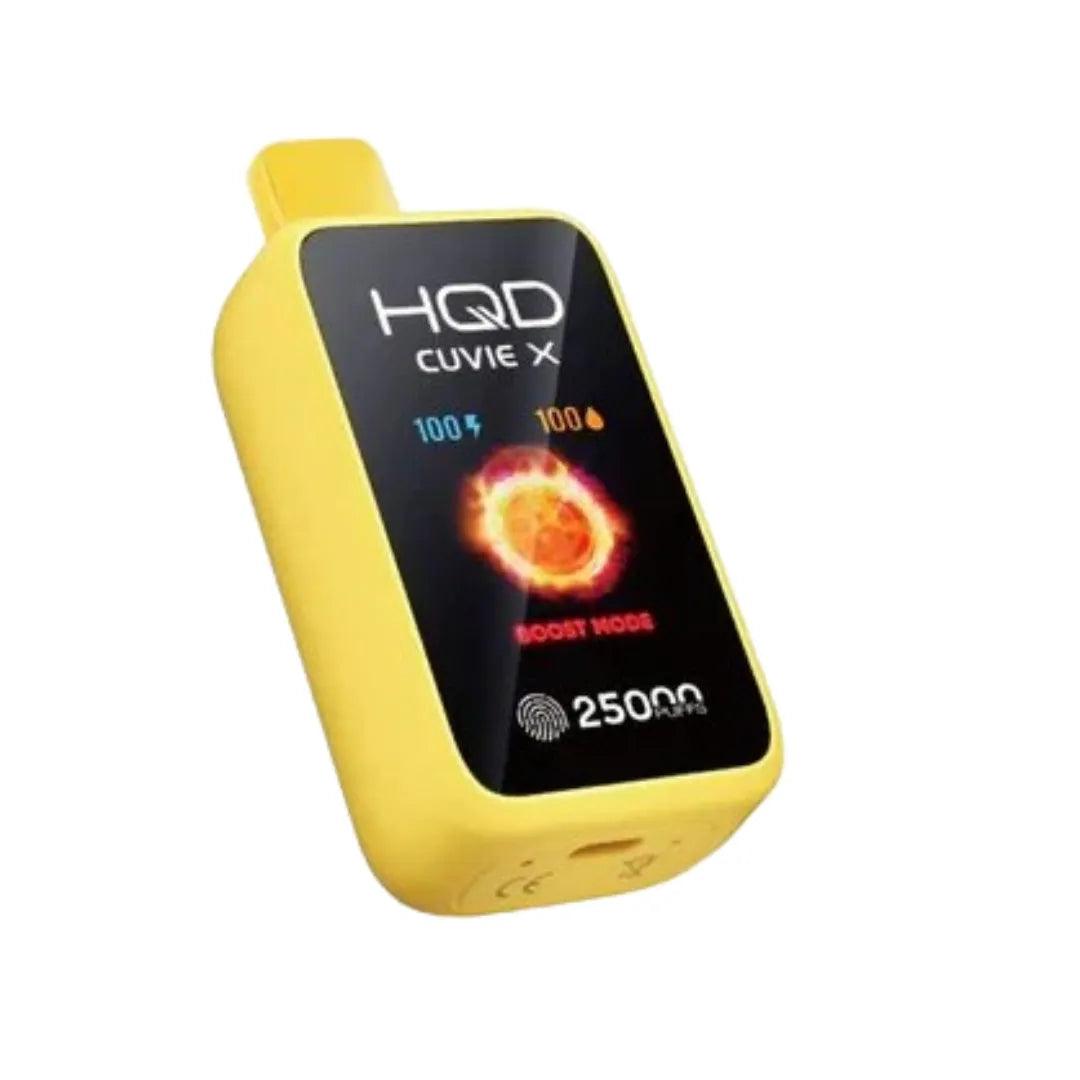 HQD Cuvie X Raspberry Watermelon Lemon 25,000 Puffs
