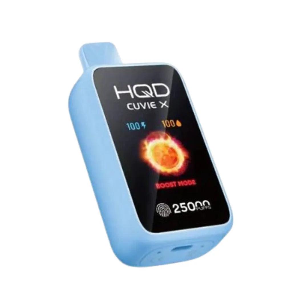 HQD Cuvie X Straw Raspberry Gummy 25,000 Puffs