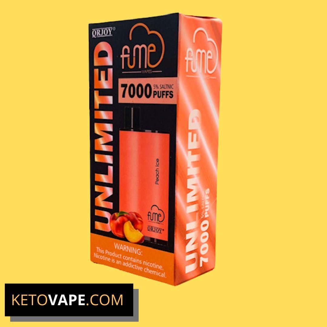PEACH ICE FUME UNLIMITED 
