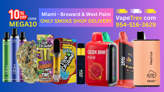 Broward County’s Fastest Vape, THC & Tobacco Delivery