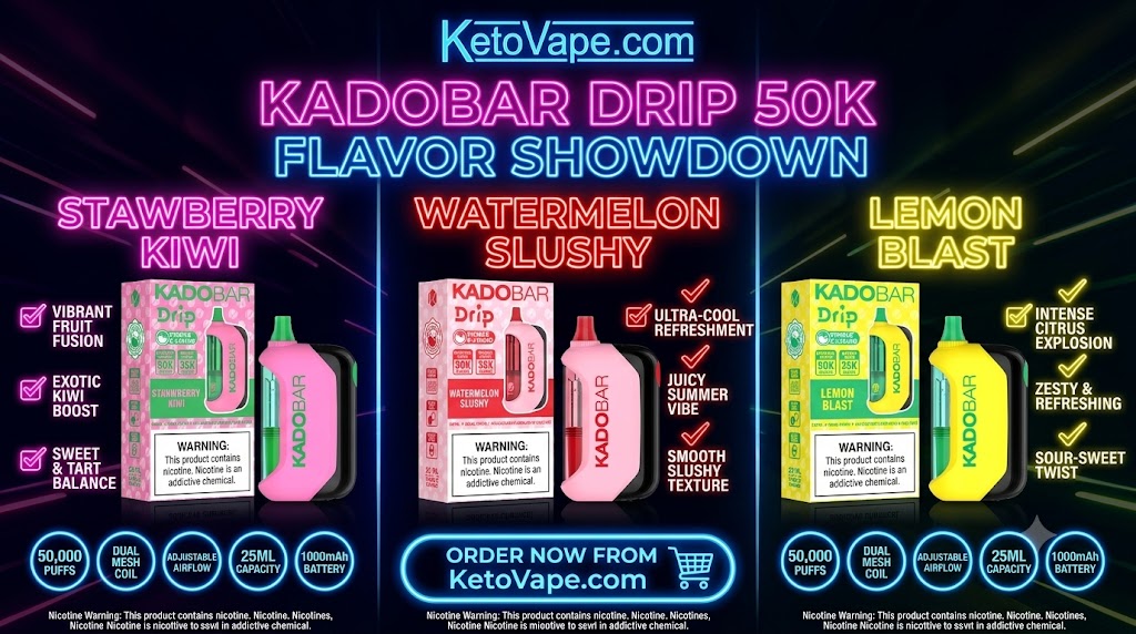 Kado Bar Drip 50K Flavor Breakdown A Comprehensive Review