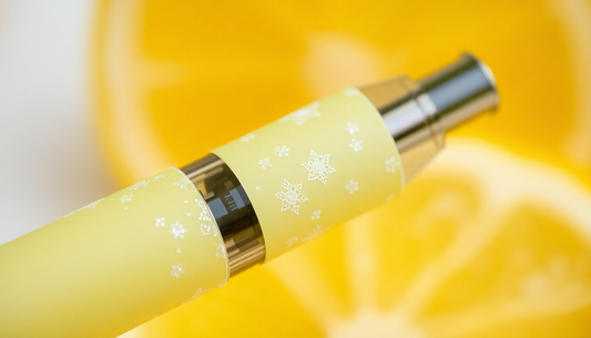 Discover the Refreshing Delight of Straw Lemon Ice Elf Bar EBDesign BC5000 Puffs Disposable Vape