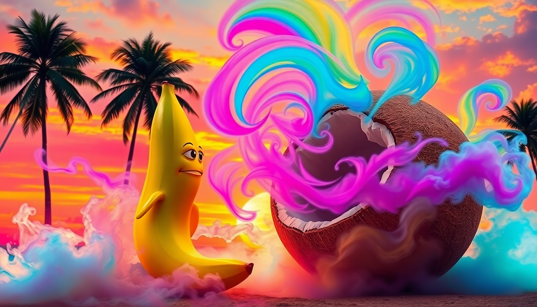 Discover the Delightful Fusion of Banana and Coconut in the RAZ TN9000 Disposable Vape