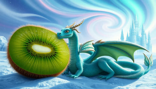 Discover the Refreshing Kiwi Dragon Duo Ice in the Lost Mary MO5000 Disposable Vape