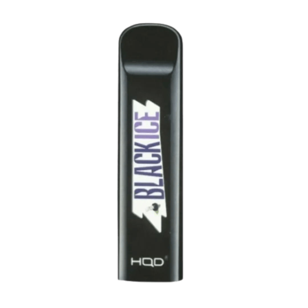 Black Ice HQD Cuvie v1 Disposable Vape - 300 Puffs