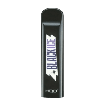 Black Ice HQD Cuvie v1 Disposable Vape - 300 Puffs