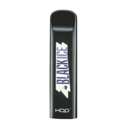 Black Ice HQD Cuvie v1 Disposable Vape - 300 Puffs