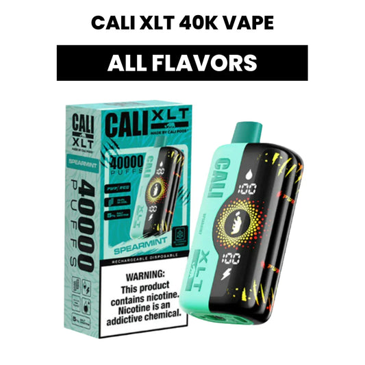 Cali XLT 40K Disposable Vape – High Puff, Premium Display, Next-Gen Performance