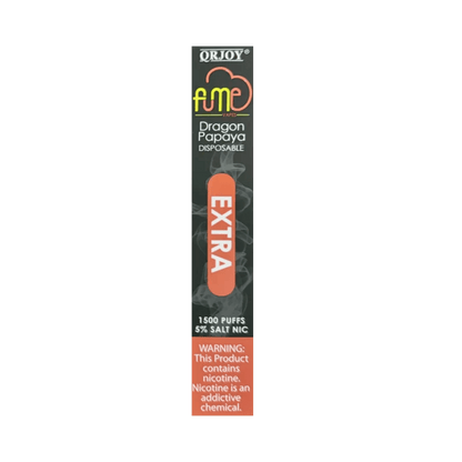 DRAGON PAPAYA Fume Extra Vape  Disposable Vape 1500