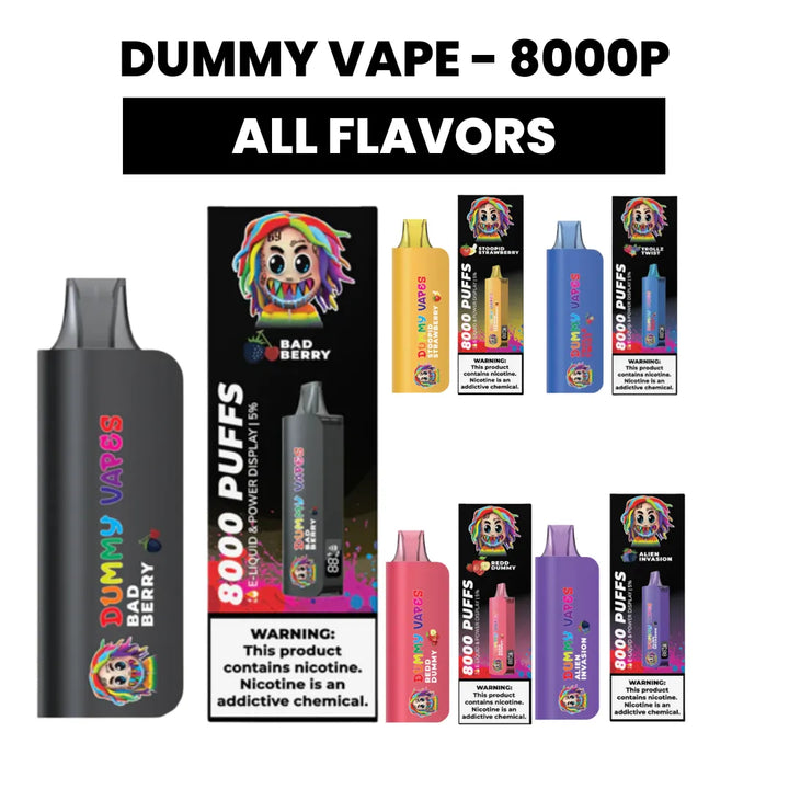 DUMMY Vape 6ix9ine 8000 Puffs