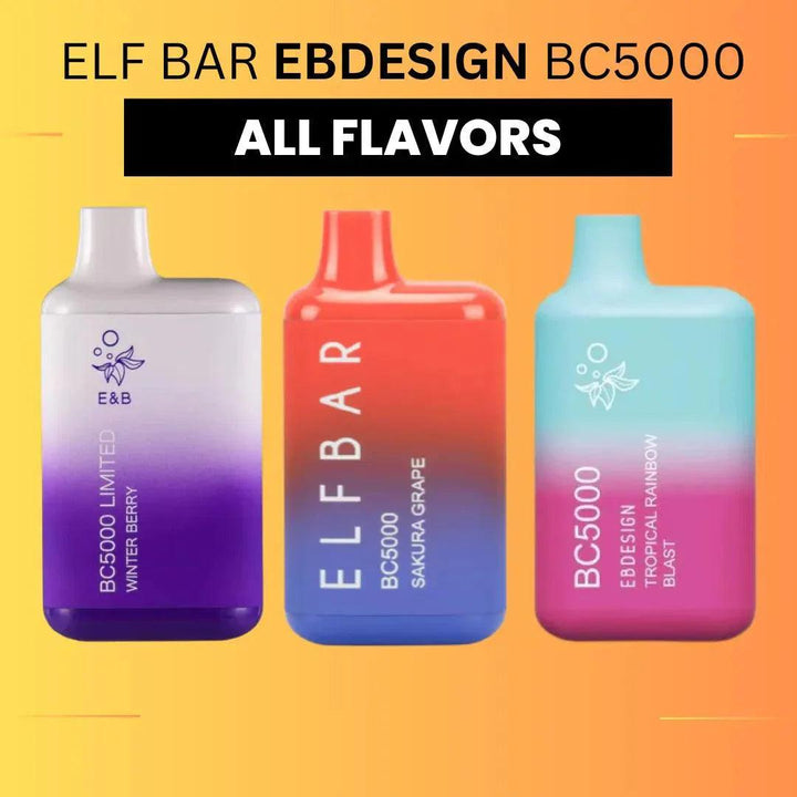 ELF BAR EBDESIGN BC5000 Puffs Disposable 