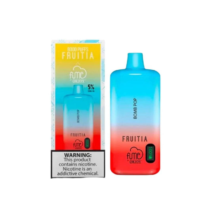 FRUITIA x Fume 8,000 Puffs Bomb Pop 