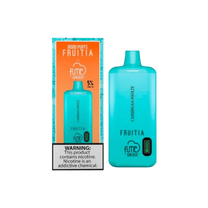 FRUITIA x Fume 8,000 Puffs Caribbean Breeze Disposable Vape