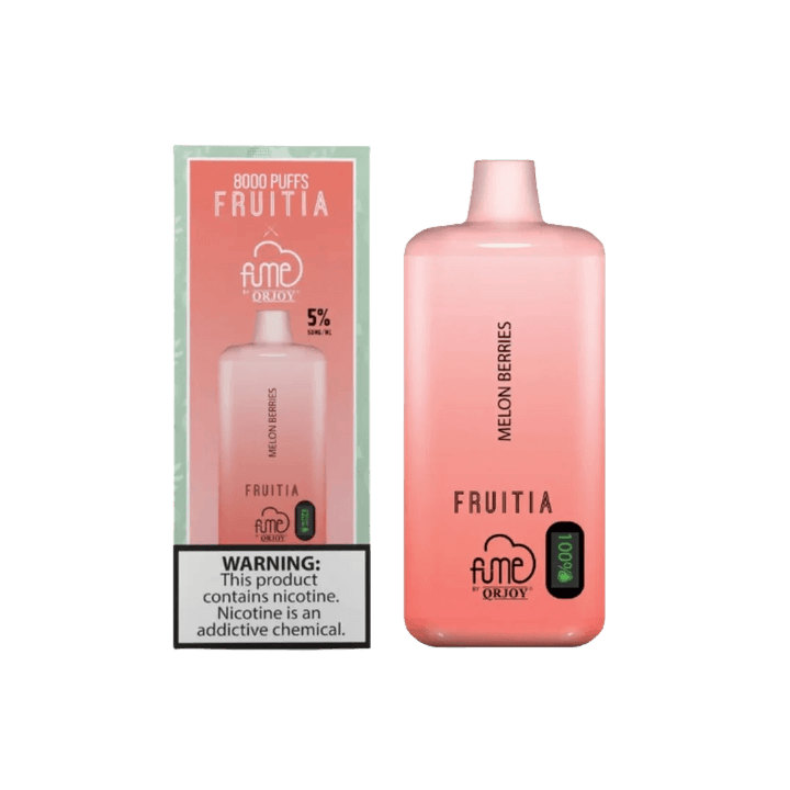 FRUITIA x Fume 8,000 Puffs Melon Berries Disposable Vape