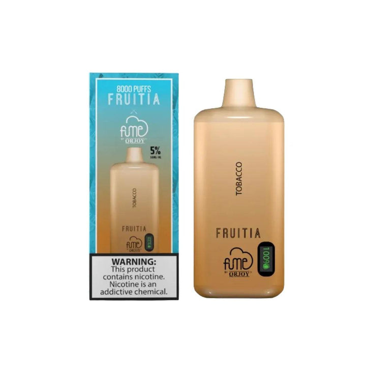 FRUITIA x Fume 8,000 Puffs Tobacco 