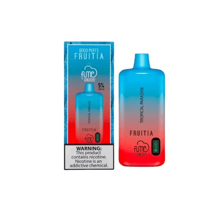 FRUITIA x Fume 8,000 Puffs Tropical Paradise Disposable Vape