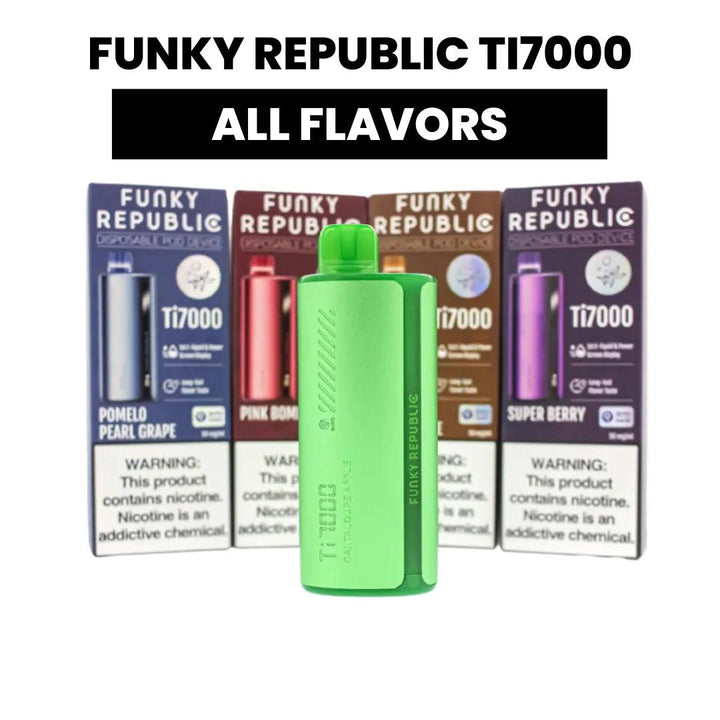 FUNKY REPUBLIC LAND TI7000 Puffs