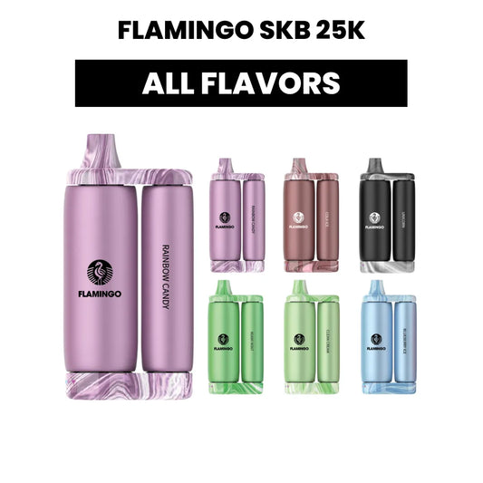 Flamingo SKB25000 Rotating Stress-Relief Disposable Vape – 5% Nicotine