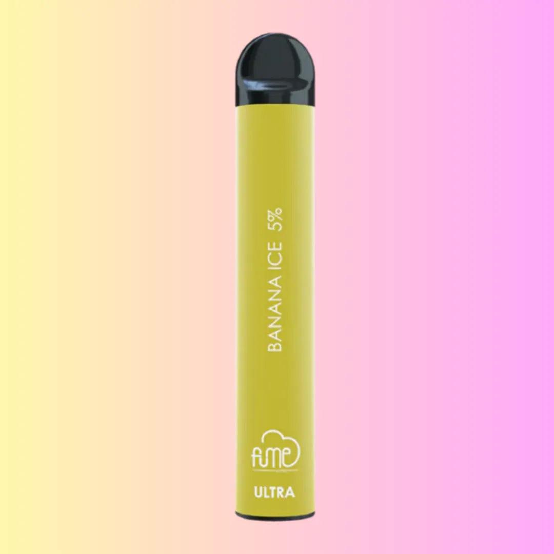 Fume Ultra 2500 Puffs Banana Ice Disposable 