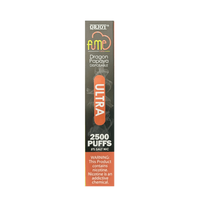 Fume Ultra 2500 Puffs Dragon Papaya Disposable Vape