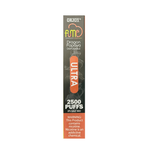 Fume Ultra 2500 Puffs Dragon Papaya Disposable Vape