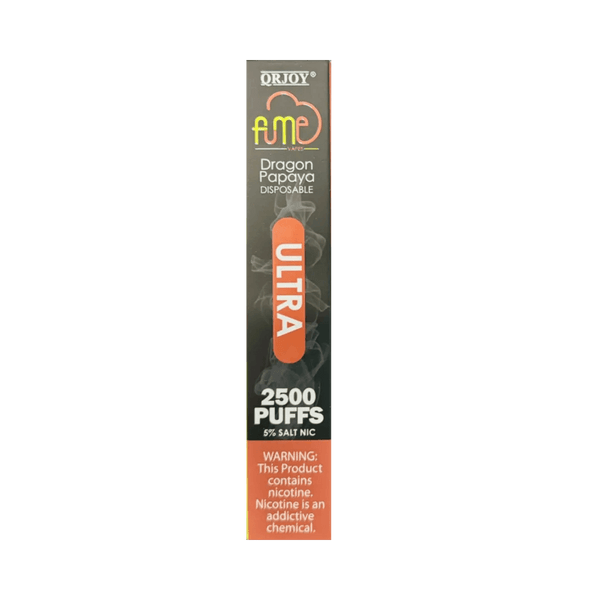 Fume Ultra 2500 Puffs Dragon Papaya Disposable Vape