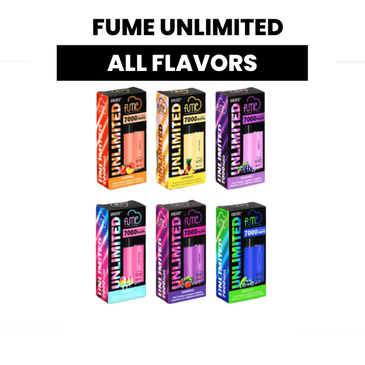 Fume Unlimited 7000 Puffs Disposable Vape