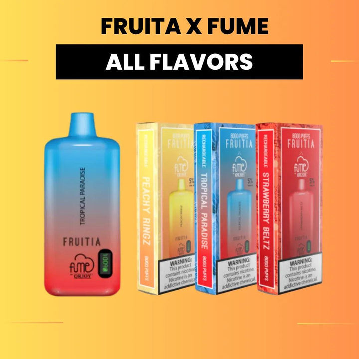 Fume X Fruitia 8000 Puffs Disposable 