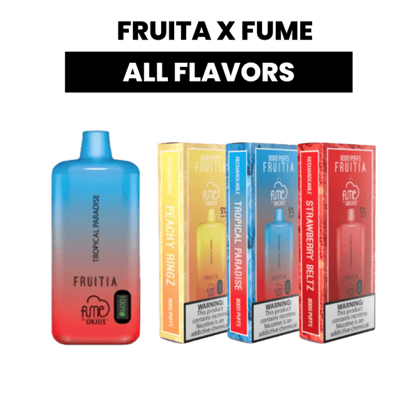 Fume X Fruitia 8000 Puffs Disposable Vape 