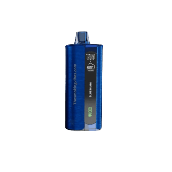 Fume X Nicky Jam 10,000 Puffs Blue Miami Disposable Vape