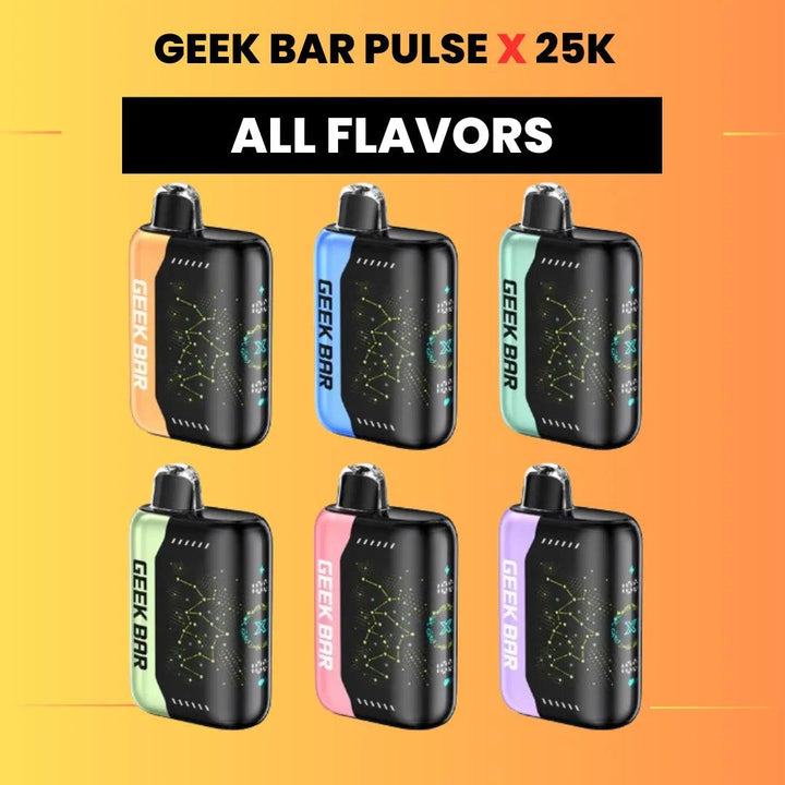 GEEK BAR PULSE X 25K  Puffs Disposable