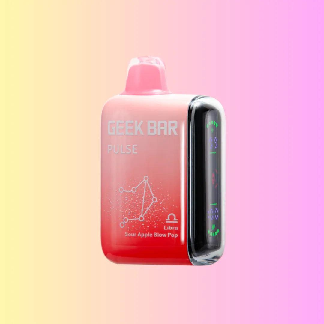 Geek Bar Pulse - Sour Apple Blow Pop disposable vape