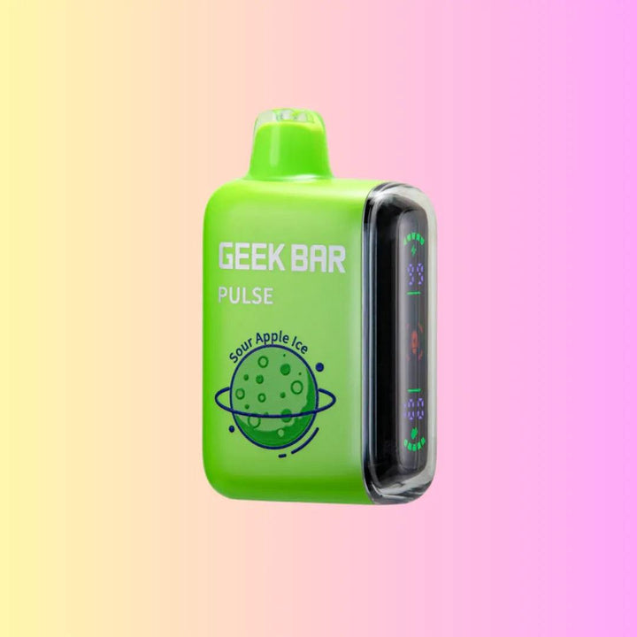 Geek Bar Pulse - Sour Apple Ice disposable vape