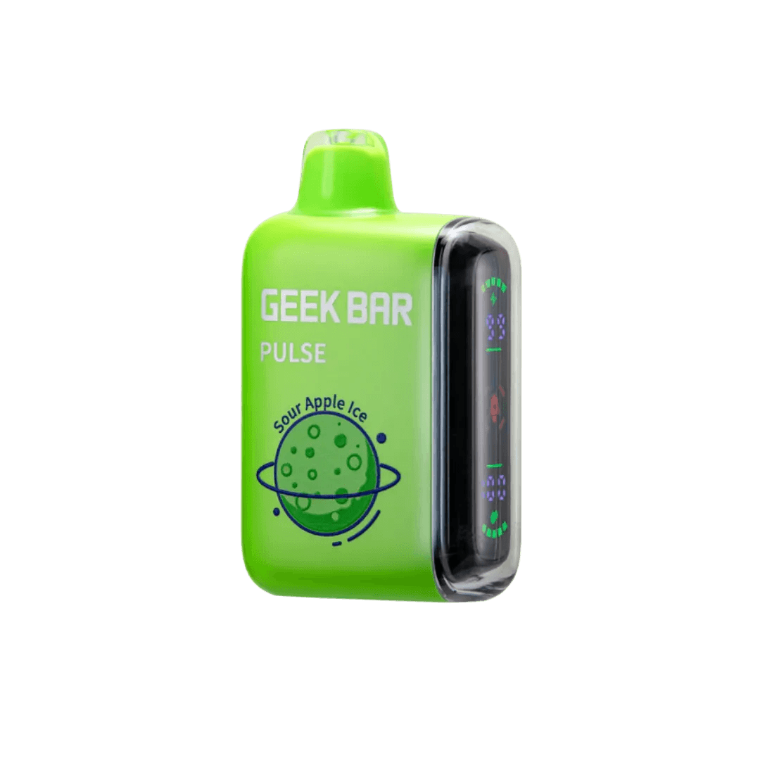 Geek Bar Pulse - Sour Apple Ice disposable vape pen