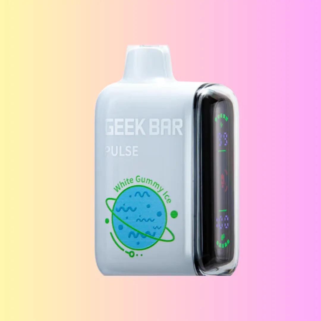 Geek Bar Pulse - White Gummy Ice disposable vape