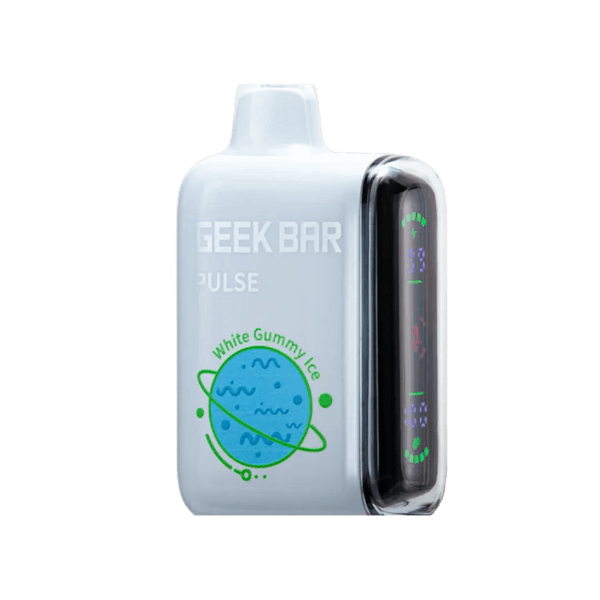 Geek Bar Pulse - White Gummy Ice disposable vape pen