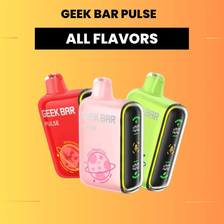 Geek Bar Pulse 15,000 Puffs Disposable 