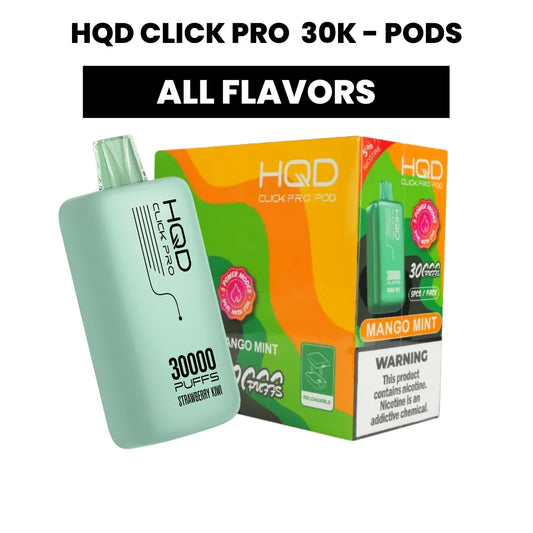 HQD Click Pro 30k PODS Disposable Vape