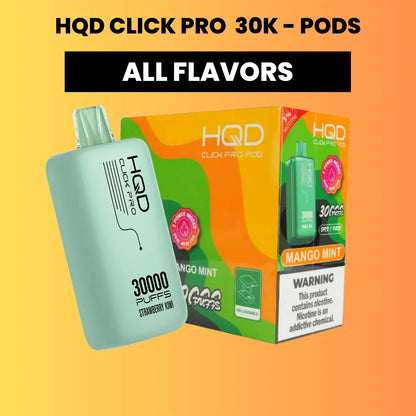 HQD Click Pro 30k PODS Disposable 