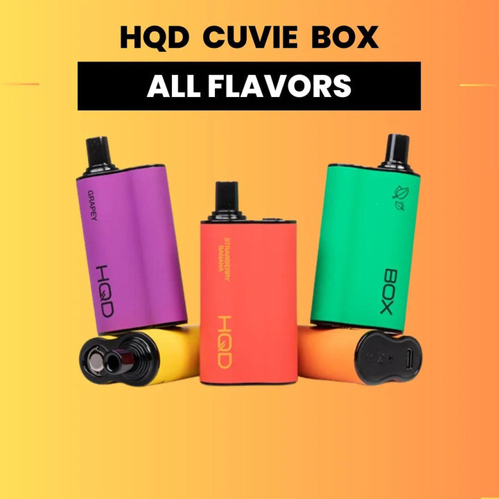 HQD Cuvie Box 5500 Puffs Disposable