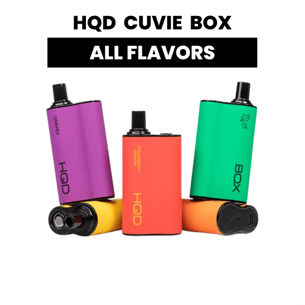 HQD Cuvie Box 5500 Puffs Disposable Vape