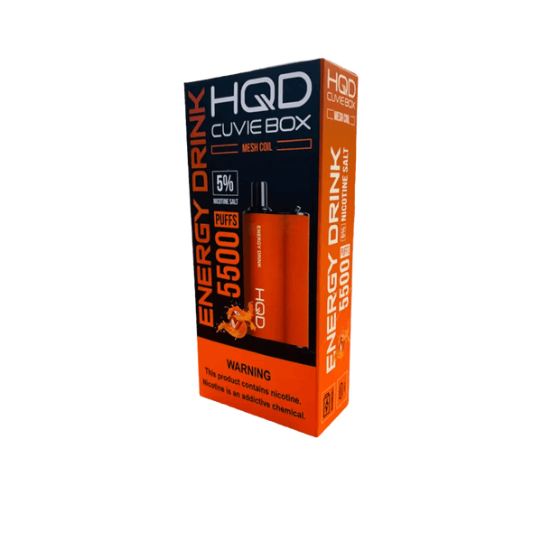HQD Cuvie Box Energy Drink 5,500 Puffs Disposable Vape