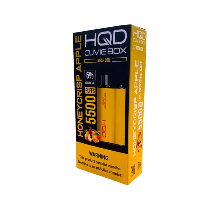 HQD Cuvie Box HoneyCrisp Apple 5,500 Puffs 