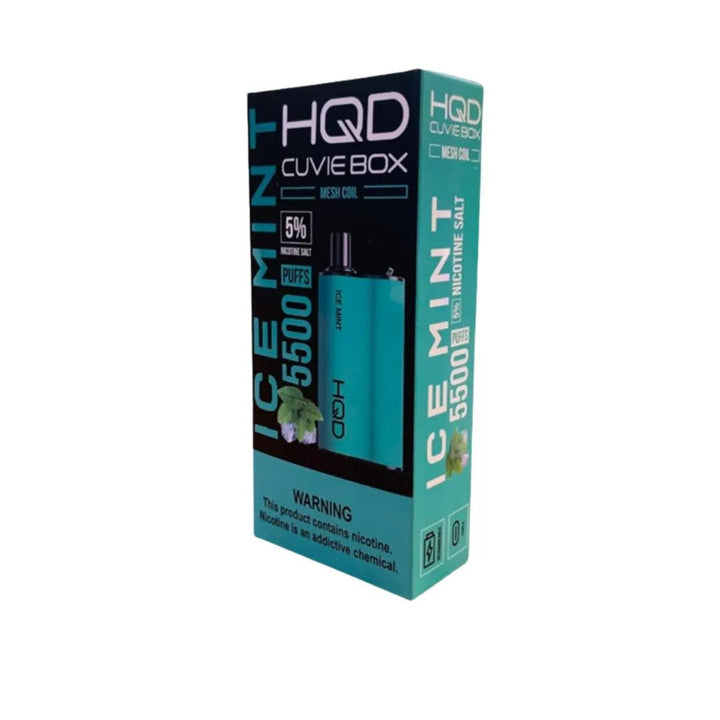 HQD Cuvie Box Ice Mint 5,500 Puffs 