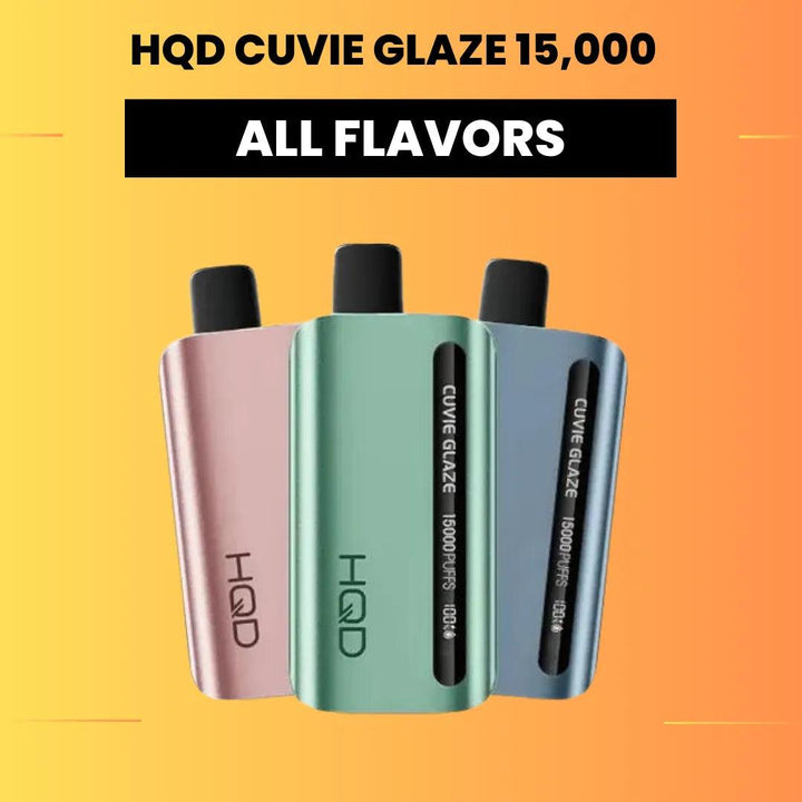 HQD Cuvie Glaze 15000 Puffs Disposable