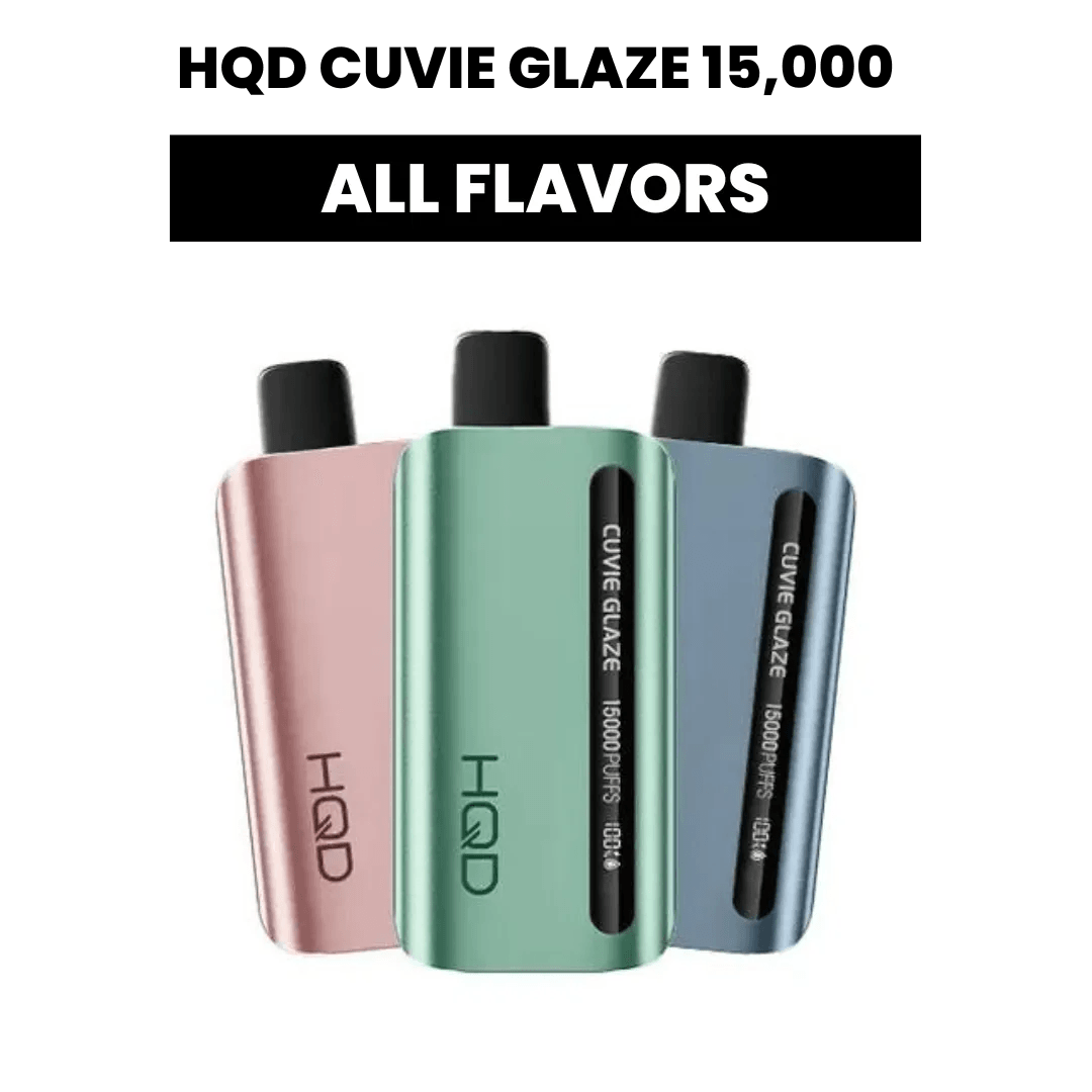 HQD Cuvie Glaze 15000 Puffs Disposable Vape