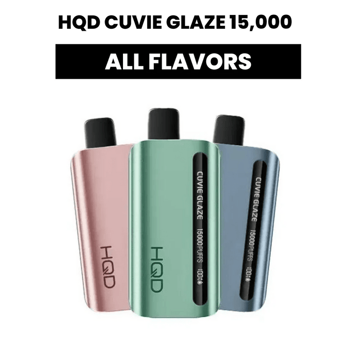 HQD Cuvie Glaze 15000 Puffs Disposable Vape